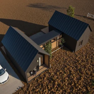 فيلا نوردية حديثة جاهزة.