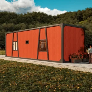 Master bedroom and living area.