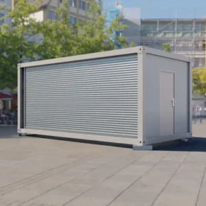 Sello climático y escena café.