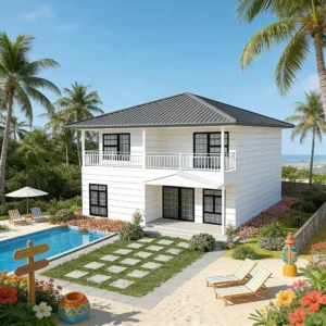 منازل حاويات جاهزة للمباني التجارية من الصين