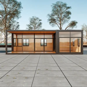 Outdoor lounge under porch.