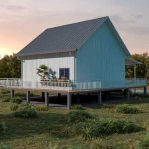 غرفة نوم علوية مريحة في مقصورة معيارية A.