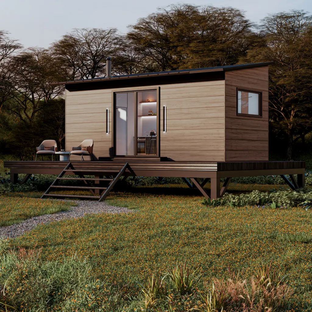 Wooden deck and joint detail.