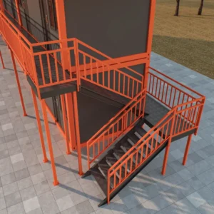 Edificio de oficinas 2 pisos.