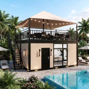 منازل حاويات نمطية فاخرة من الصين