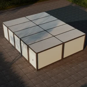 Multi-unit combined house.