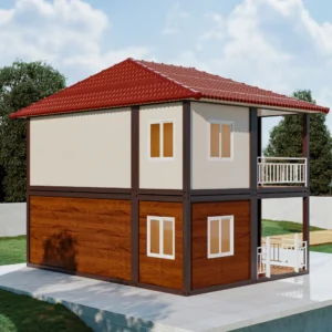 case container modulari con grandi finestre