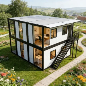 Steel structure and lifting.