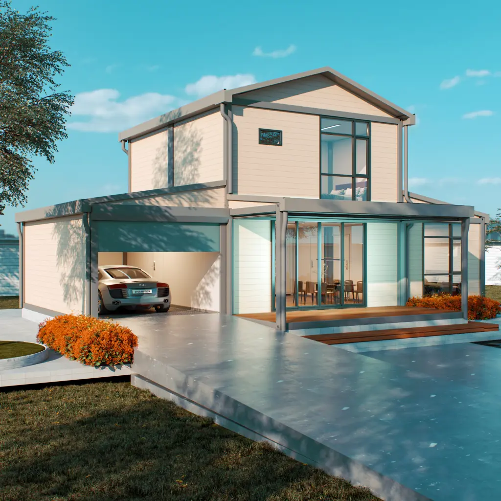 casas contenedor modulares para glamping de China