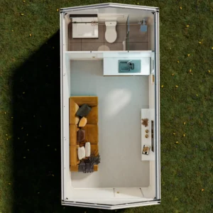 modular container homes with energy efficiency