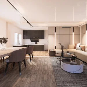 Villa contenedor modular prefabricada de 2 plantas.