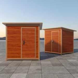 Almacenamiento interno y estantes.