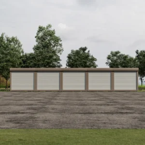 Juntas selladas y suelo reforzado.