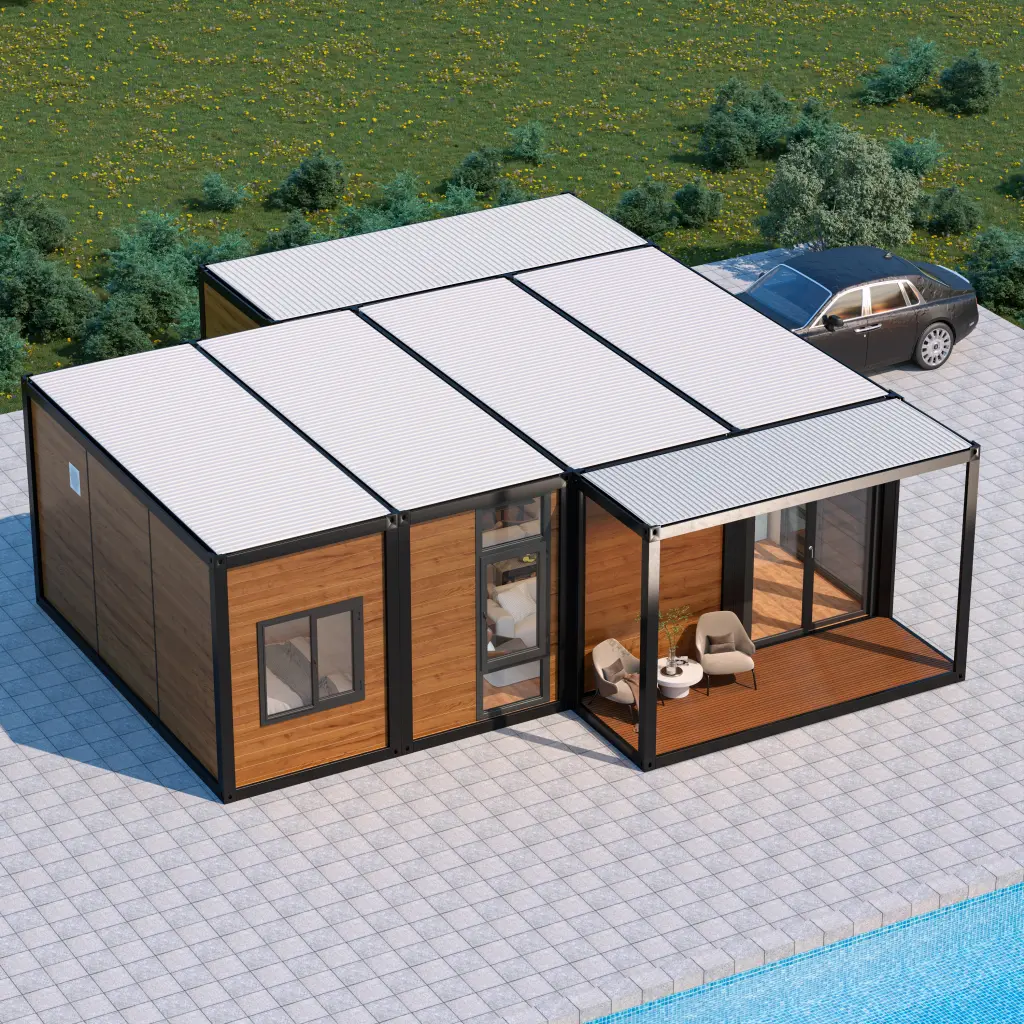 Casas contenedores modulares con diseño de lujo
