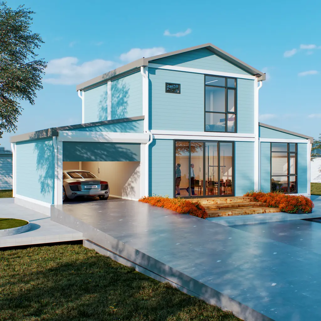 modern container home with luxury design