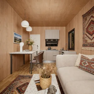 modern container home with luxury design