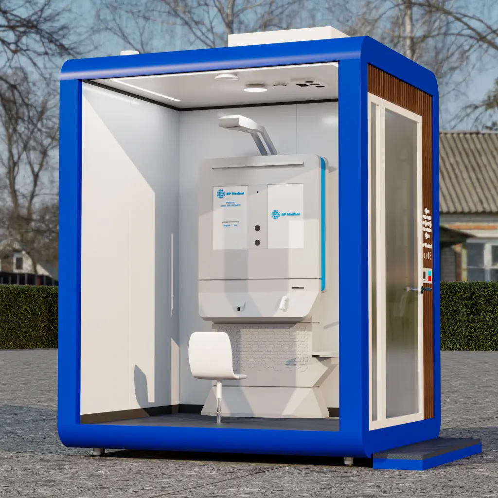 Prefab supplier: standardized production line for medical cabins.