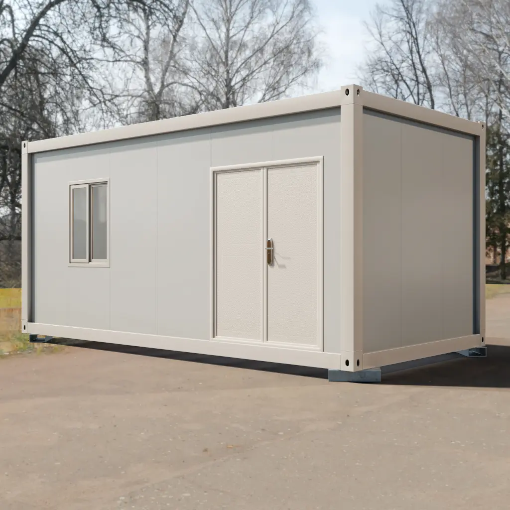 Steel chassis and flat-pack.