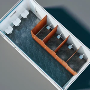 Modular container homes for storage