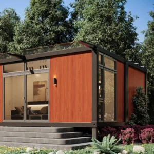 Paneles solares y batería.