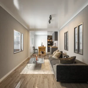 Maisons conteneurs Modulardwell avec balcons