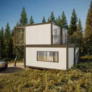 Modular steel frame for curved building structures.