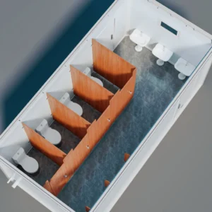 Anti-slip floor and lifting.