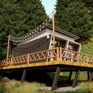 casas contêiner modulares de alto padrão da China