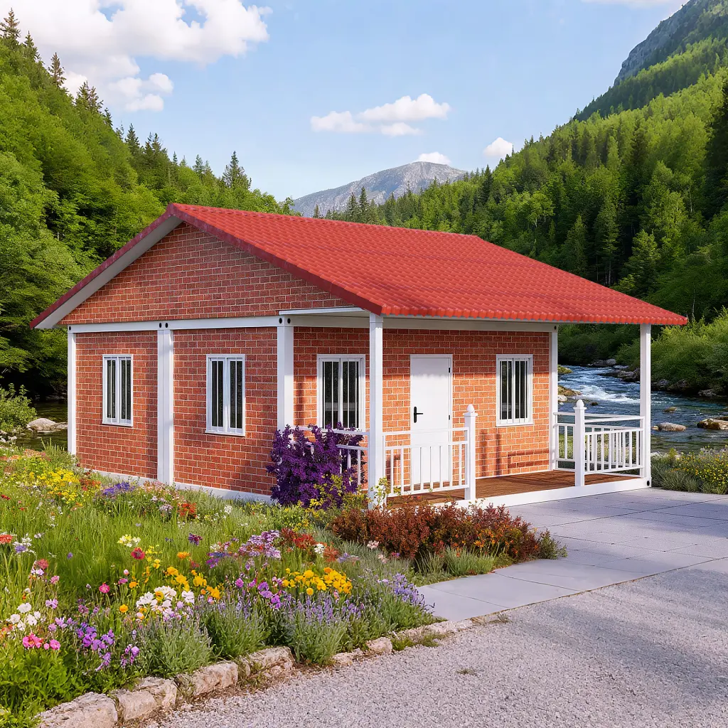 Interior moderno e juntas.