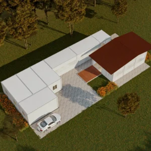 L 型模組化住宅與營地解決方案