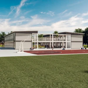 casas contêiner prefab Modulardwell para edifícios comerciais