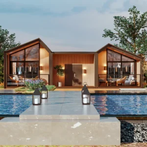 نظام سقف مزدوج مقاوم للماء.