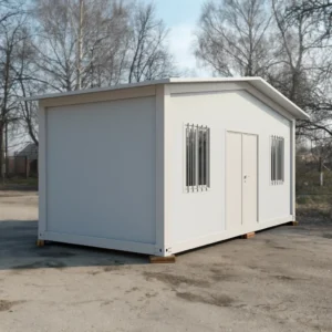 Pitch roof drainage.