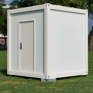 Standard container house.