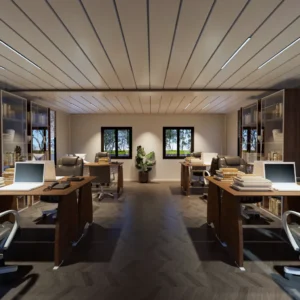 Semi-open porch detail.