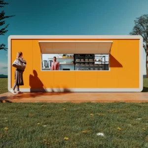 Modern container retail shop