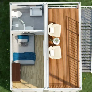 prefab containerhuizen voor commerciële gebouwen