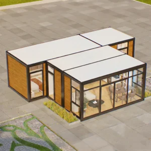 Case container modulari con finestre grandi