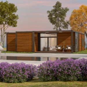 パノラマビュー付きコンテナハウス