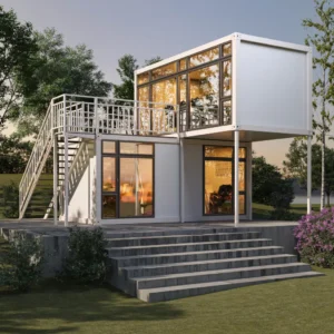 مورد B2B: إنتاج فيلا حاوية فاخرة مخصصة ولوجستيات عالمية.