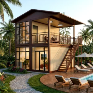 modulaire containerhuizen voor hotels uit China