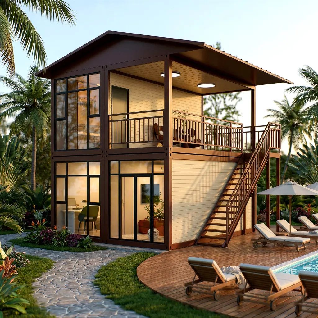 modulaire containerhuizen voor hotels uit China