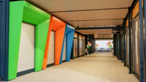 fast installation modular shopping complex project